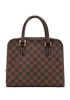 Triana, &pound;595, Handbags, Brown, Canvas, Front view